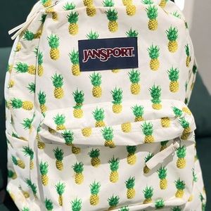 JanSport Pineapple Full Size Backpack